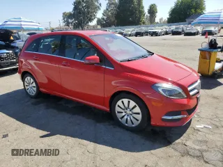 2016 Mercedes-Benz B Electric Drive with VIN WDDVP9ABXGJ008672, listed as a Copart auction lot 72958084 with 55,481 mi miles and Clean Title. Bid and sale history available at DreamBid. Image 4.