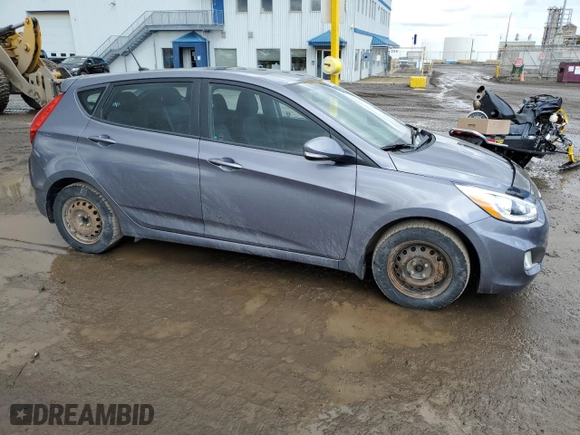2017 Hyundai Accent Sport with VIN KMHCU5AE1HU334546, listed as a Copart auction lot 50028485 with 170,412 mi miles and Salvage Title. Bid and sale history available at carsss.com. Image 4.