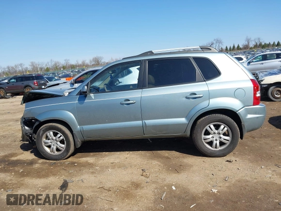 2006 Hyundai Tucson GLS with VIN KM8JN12D76U370922, listed as a IAAI auction lot 41800574 with 133,247 mi miles. Bid and sale history available at carsss.com. Image 14.