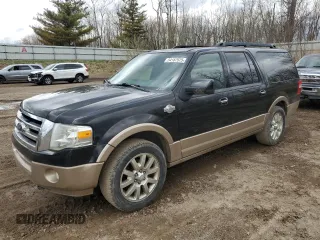 2012 Ford Expedition EL King Ranch with VIN 1FMJK1J52CEF64587, listed as a Copart auction lot 54187975 with 117,374 mi miles and Clean Title. Bid and sale history available at carsss.com. Image 1.