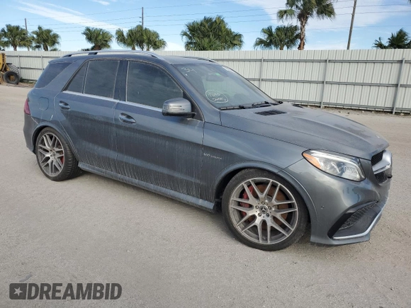 2019 Mercedes-Benz GLE 63 S AMG with VIN 4JGDA7FB9KB200829, listed as a Copart auction lot 73993144 with Not provided miles and Non repairable. Bid and sale history available at DreamBid. Image 4.