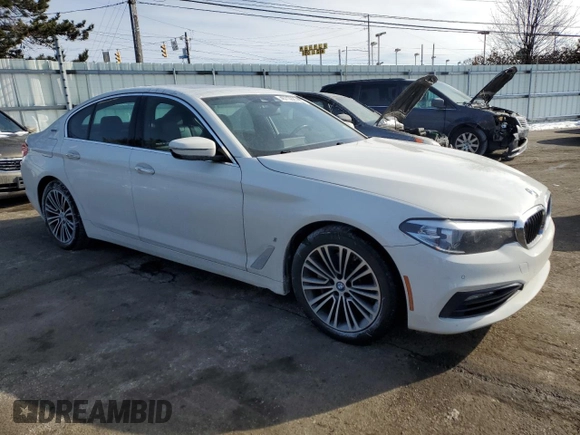 2018 BMW 5 Series 530e xDrive with VIN WBAJB1C51JB084280, listed as a Copart auction lot 45713625 with 106,846 mi miles and Clean Title. Bid and sale history available at carsss.com. Image 4.