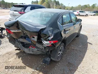 2019 Nissan Sentra S with VIN 3N1AB7AP1KY360683, listed as a IAAI auction lot 41876053 with 91,016 mi miles. Bid and sale history available at carsss.com. Image 4.