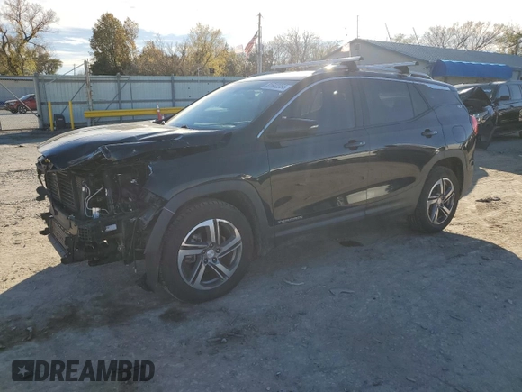 2018 GMC Terrain SLT with VIN 3GKALVEV5JL330917, listed as a Copart auction lot 81642254 with 78,852 mi miles and Salvage Title. Bid and sale history available at carsss.com. Image 1.