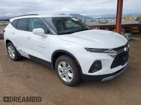 2022 Chevrolet Blazer LT с VIN 3GNKBCR43NS115080, выставлен на аукционе IAAI как лот 42193840 с пробегом 56 067 миль миль и . История ставок и продаж доступна на DreamBid. Изображение 1.