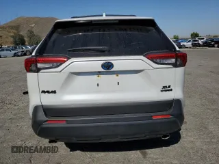 2024 Toyota RAV4 Hybrid XLE Premium with VIN JTMB6RFV6RD120633, listed as a Copart auction lot 57620825 with 28,817 mi miles and Salvage title. Bid and sale history available at DreamBid. Image 6.
