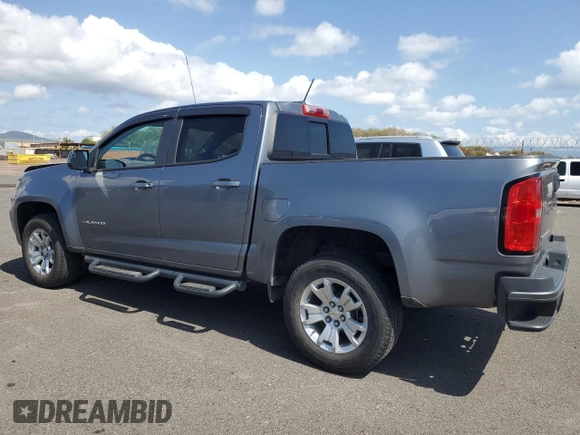 2021 Chevrolet Colorado 2WD LT with VIN 1GCGSCEA6M1120123, listed as a Copart auction lot 42838645 with 69,921 mi miles and Salvage Title. Bid and sale history available at carsss.com. Image 2.