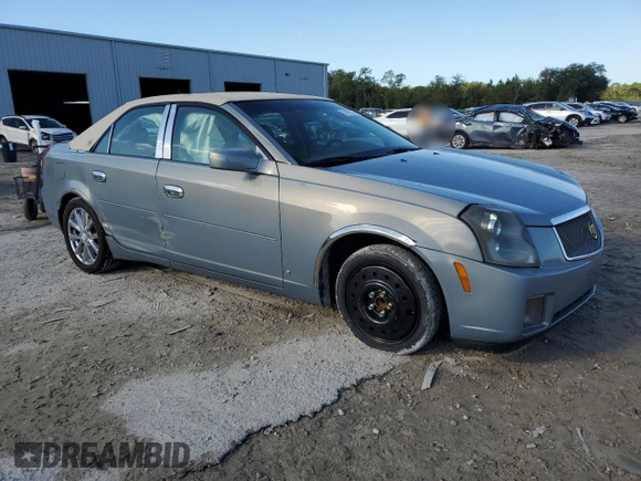 2007 Cadillac CTS with VIN 1G6DP577170131173, listed as a Copart auction lot 75823774 with 51,953 mi miles and Salvage Title. Bid and sale history available at carsss.com. Image 4.