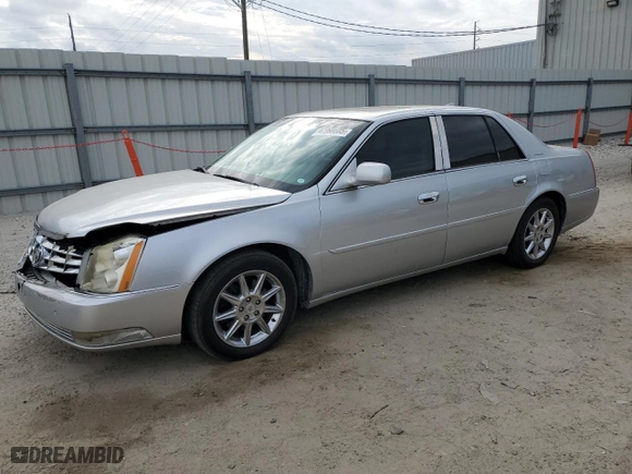 2011 Cadillac DTS Luxury Collection with VIN 1G6KD5E64BU103556, listed as a Copart auction lot 47998605 with 57,365 mi miles and Salvage Title. Bid and sale history available at carsss.com. Image 1.