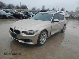 2015 BMW 3 Series 328i with VIN WBA3A5C59FF606639, listed as a Copart auction lot 39474924 with 103,609 mi miles and Clean Title. Bid and sale history available at carsss.com. Image 1.