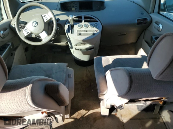 2004 Nissan Quest SE with VIN 5N1BV28U44N325459, listed as a Copart auction lot 78440064 with 162,445 mi miles and Salvage Title. Bid and sale history available at carsss.com. Image 8.