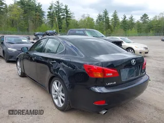 2006 Lexus IS 250 z VIN JTHBK262862009306, wystawiony jako IAAI lot #42252748 z przebiegiem 154 443 mil mil oraz . Historia ofert i sprzedaży dostępna na DreamBid. Obrazek 3.
