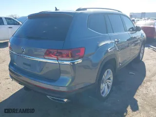 2023 Volkswagen Atlas 3.6L V6 SE w/Technology with VIN 1V2JR2CA4PC538749, listed as a IAAI auction lot 41206267 with 23,197 mi miles. Bid and sale history available at carsss.com. Image 4.