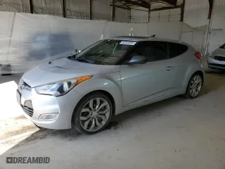 2013 Hyundai Veloster w/Black Int with VIN KMHTC6AD8DU124939, listed as a Copart auction lot 50255895 with 169,018 mi miles and Salvage Title. Bid and sale history available at carsss.com. Image 1.