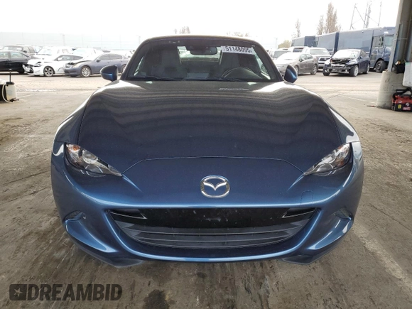 2018 Mazda MX-5 Miata Grand Touring with VIN JM1NDAM78J0203954, listed as a Copart auction lot 51148095 with 36,978 mi miles and Salvage title. Bid and sale history available at DreamBid. Image 5.