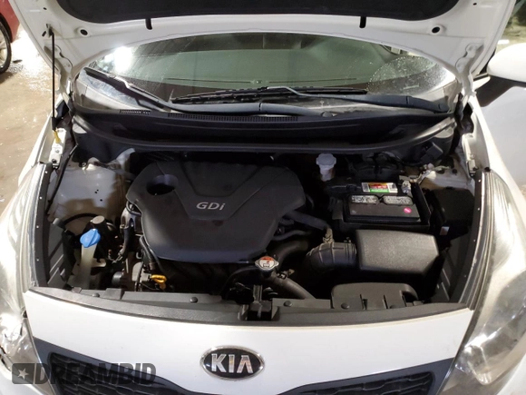 2014 Kia Rio LX with VIN KNADM4A32E6382362, listed as a Copart auction lot 46635005 with 126,907 mi miles and Salvage Title. Bid and sale history available at DreamBid. Image 11.