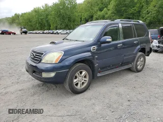 2004 Lexus GX 470 z VIN JTJBT20X740043018, wystawiony jako Copart lot #57949185 z przebiegiem 172 692 mil mil oraz Tytuł czysty. Historia ofert i sprzedaży dostępna na DreamBid. Obrazek 1.