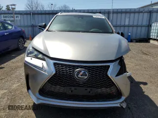 2017 Lexus NX 200t with VIN JTJBARBZ1H2126452, listed as a Copart auction lot 53631455 with 89,727 mi miles and Salvage title. Bid and sale history available at DreamBid. Image 5.