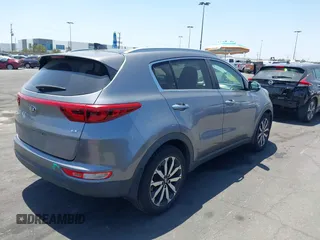 2017 Kia Sportage EX with VIN KNDPN3AC8H7186240, listed as a IAAI auction lot 42283574 with 100,153 mi miles and . Bid and sale history available at DreamBid. Image 4.