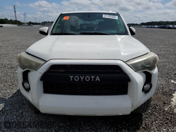2018 Toyota 4Runner SR5 with VIN JTEBU5JRXJ5500352, listed as a Copart auction lot 51120335 with Not Provided miles and Salvage Title. Bid and sale history available at DreamBid. Image 5.