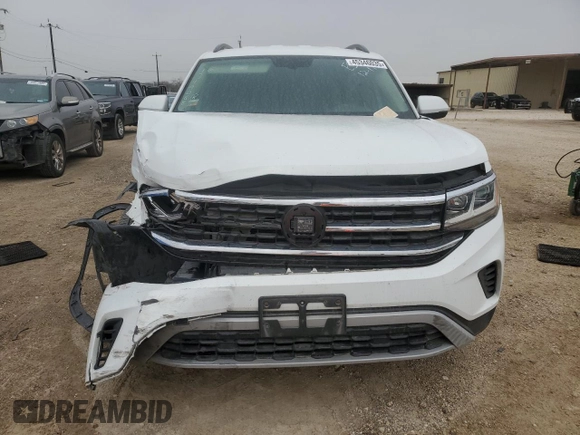 2021 Volkswagen Atlas S with VIN 1V2AP2CA9MC502220, listed as a Copart auction lot 45346035 with 65,428 mi miles and Clean title. Bid and sale history available at DreamBid. Image 5.