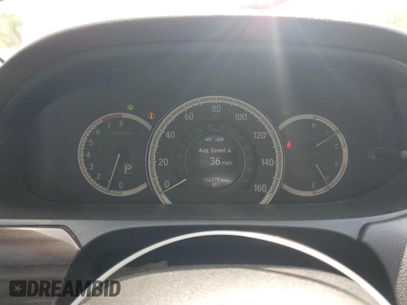 2017 Honda Accord Touring with VIN 1HGCR3F93HA025265, listed as a Copart auction lot 56406375 with 156,273 mi miles and Salvage title. Bid and sale history available at DreamBid. Image 9.