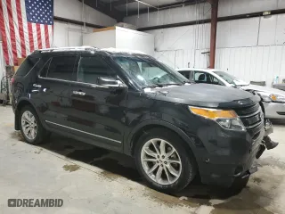2014 Ford Explorer Limited with VIN 1FM5K8F88EGA00253, listed as a Copart auction lot 89117795 with 153,164 mi miles and Salvage Title. Bid and sale history available at carsss.com. Image 4.