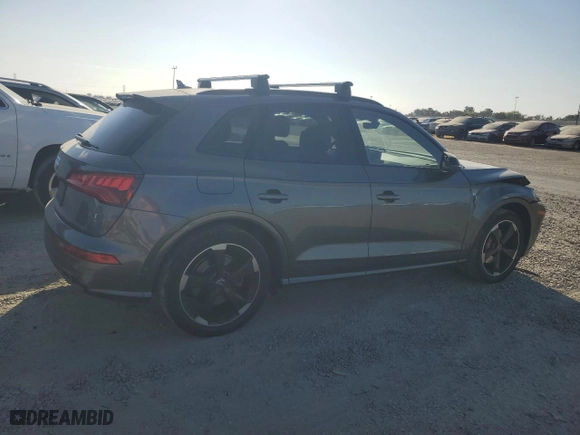 2019 Audi SQ5 Prestige with VIN WA1C4AFY8K2041823, listed as a Copart auction lot 72971184 with 42,281 mi miles and Salvage Title. Bid and sale history available at carsss.com. Image 3.