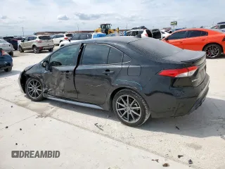 2022 Toyota Corolla SE with VIN 5YFS4MCE0NP109650, listed as a Copart auction lot 50789515 with 38,651 mi miles and Salvage Title. Bid and sale history available at carsss.com. Image 2.