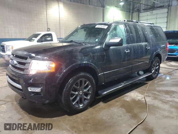2017 Ford Expedition Max Limited z VIN 1FMJK2AT7HEA18797, wystawiony jako Copart lot #46816265 z przebiegiem 176 845 mil mil oraz Czysty tytuł • Clean title. Historia ofert i sprzedaży dostępna na DreamBid. Obrazek 1.