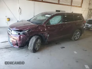 2019 Toyota Highlander Limited z VIN 5TDDZRFH4KS931299, wystawiony jako Copart lot #61539715 z przebiegiem Nie podano mil oraz Szkoda całkowita • Salvage title. Historia ofert i sprzedaży dostępna na DreamBid. Obrazek 1.