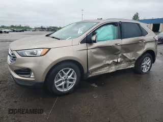 2021 Ford Edge SEL z VIN 2FMPK4J96MBA36322, wystawiony jako Copart lot #56851975 z przebiegiem 10 073 mil mil oraz Czysty tytuł • Clean title. Historia ofert i sprzedaży dostępna na DreamBid. Obrazek 1.