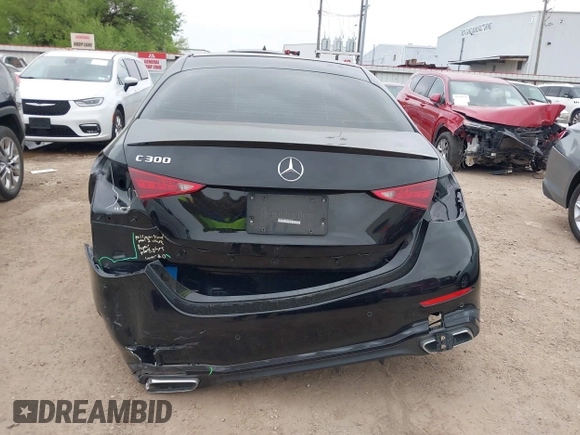 2022 Mercedes-Benz C 300 with VIN W1KAF4GB8NR046010, listed as a IAAI auction lot 41884770 with 34,972 mi miles and . Bid and sale history available at DreamBid. Image 17.