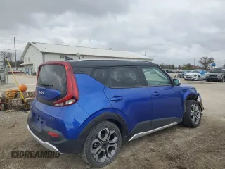 2022 Kia Soul X-Line with VIN KNDJ23AU1N7179164, listed as a Copart auction lot 79697254 with 18,138 mi miles and Salvage Title. Bid and sale history available at DreamBid. Image 3.