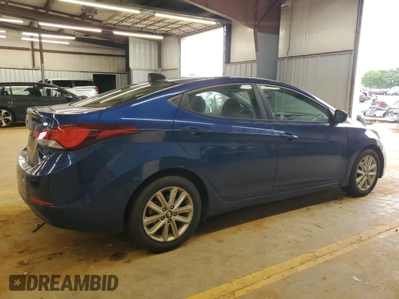 2016 Hyundai Elantra SE with VIN 5NPDH4AE1GH742917, listed as a Copart auction lot 60426485 with 129,078 mi miles and Salvage title. Bid and sale history available at DreamBid. Image 3.