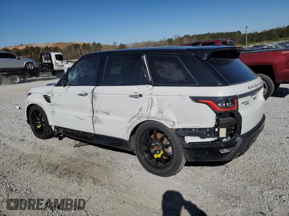 2018 Land Rover Range Rover Sport HSE with VIN SALWR2RV7JA188076, listed as a Copart auction lot 49951615 with 59,377 mi miles and Clean Title. Bid and sale history available at carsss.com. Image 2.