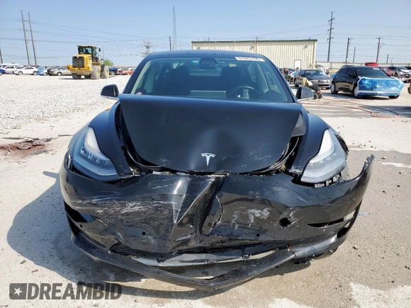2019 Tesla Model 3 Mid Range with VIN 5YJ3E1EA9KF193033, listed as a Copart auction lot 51225195 with 72,722 mi miles and Salvage Title. Bid and sale history available at DreamBid. Image 5.