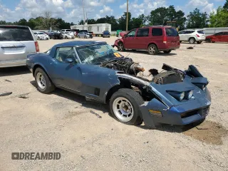 1980 Chevrolet Corvette z VIN 1Z878AS407077, wystawiony jako Copart lot #55312454 z przebiegiem Nie podano mil oraz Szkoda całkowita • Salvage title. Historia ofert i sprzedaży dostępna na DreamBid. Obrazek 4.