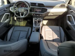 2021 Audi Q3 S line Premium Plus with VIN WA1EECF30M1117484, listed as a Copart auction lot 48607305 with 51,762 mi miles and Salvage Title. Bid and sale history available at DreamBid. Image 8.