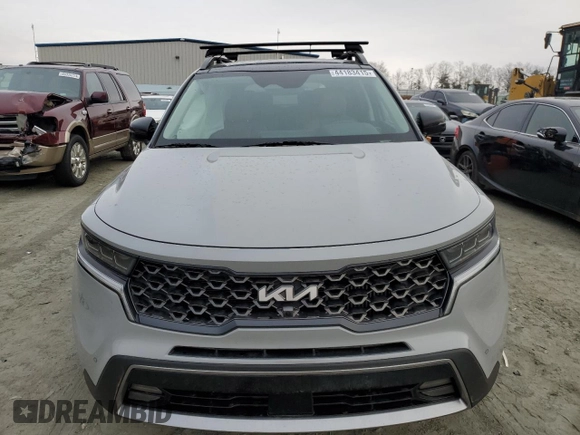 2022 Kia Sorento SX with VIN 5XYRKDLF4NG093146, listed as a Copart auction lot 44183415 with 48,759 mi miles and Salvage Title. Bid and sale history available at carsss.com. Image 5.