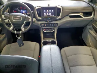 2022 GMC Terrain SLE z VIN 3GKALTEV2NL173695, wystawiony jako Copart lot #62925205 z przebiegiem 106 460 mil mil oraz Czysty tytuł • Clean title. Historia ofert i sprzedaży dostępna na DreamBid. Obrazek 8.