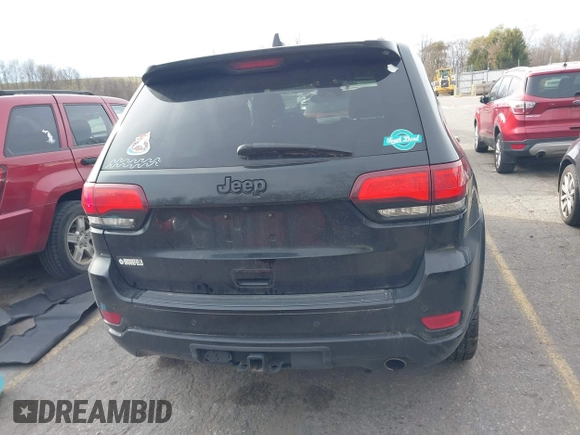 2017 Jeep Grand Cherokee Laredo with VIN 1C4RJFAG7HC873211, listed as a IAAI auction lot 40849066 with 139,430 mi miles. Bid and sale history available at carsss.com. Image 16.
