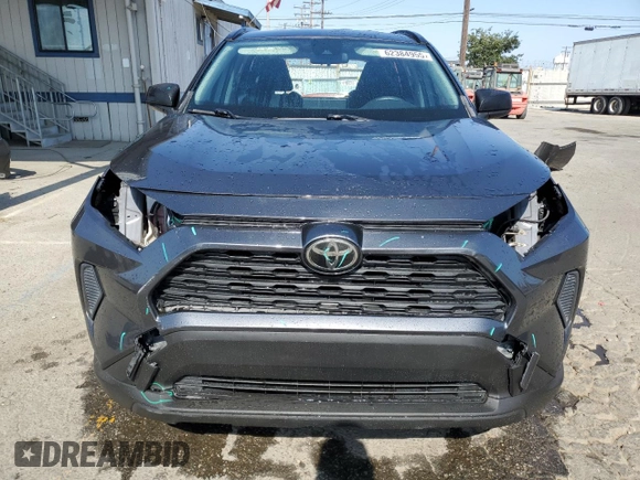 2019 Toyota RAV4 LE with VIN JTMF1RFV6KD503302, listed as a Copart auction lot 62384955 with 77,703 mi miles and Salvage title. Bid and sale history available at DreamBid. Image 5.