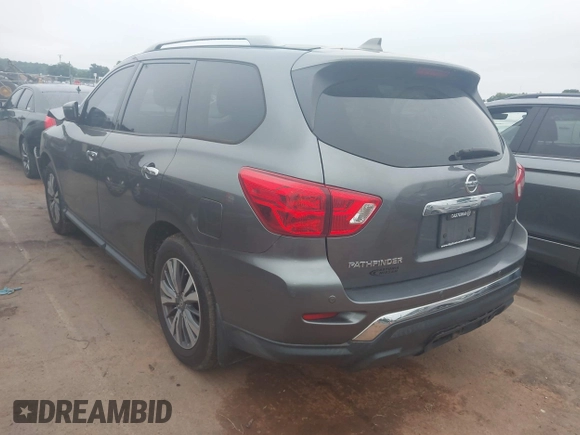 2019 Nissan Pathfinder SV with VIN 5N1DR2MN5KC633714, listed as a IAAI auction lot 42693523 with 123,674 mi miles and . Bid and sale history available at DreamBid. Image 3.