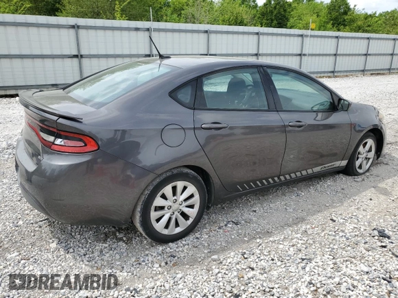 2015 Dodge Dart SXT with VIN 1C3CDFBB3FD310457, listed as a Copart auction lot 54246515 with 114,680 mi miles and Clean Title. Bid and sale history available at carsss.com. Image 3.