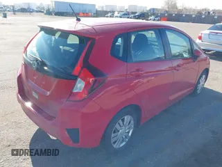2015 Honda Fit LX with VIN 3HGGK5H50FM735459, listed as a IAAI auction lot 41715199 with 91,779 mi miles. Bid and sale history available at carsss.com. Image 4.