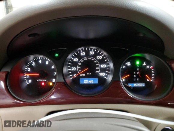 2003 Lexus ES 300 with VIN JTHBF30G430111210, listed as a Copart auction lot 52084595 with 152,667 mi miles and Clean Title. Bid and sale history available at DreamBid. Image 9.
