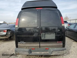 1999 GMC Savana Cargo Van YF7 Upfitter with VIN 1GDFG15R0X1070603, listed as a Copart auction lot 77944014 with 0 mi miles and Clean Title. Bid and sale history available at carsss.com. Image 6.