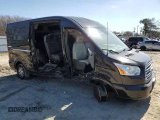 2016 Ford Transit Cargo with VIN 1FTYR2CG2GKA09634, listed as a Copart auction lot 56499115 with 102,764 mi miles and Salvage title. Bid and sale history available at DreamBid. Image 4.