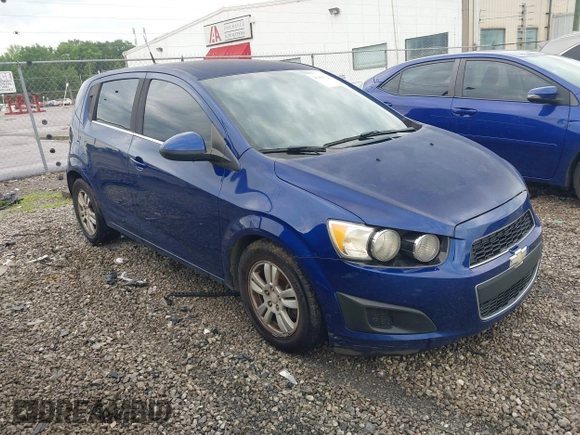 2012 Chevrolet Sonic LT with VIN 1G1JC6SH4C4207465, listed as a IAAI auction lot 42305717 with 118,858 mi miles and . Bid and sale history available at DreamBid. Image 1.